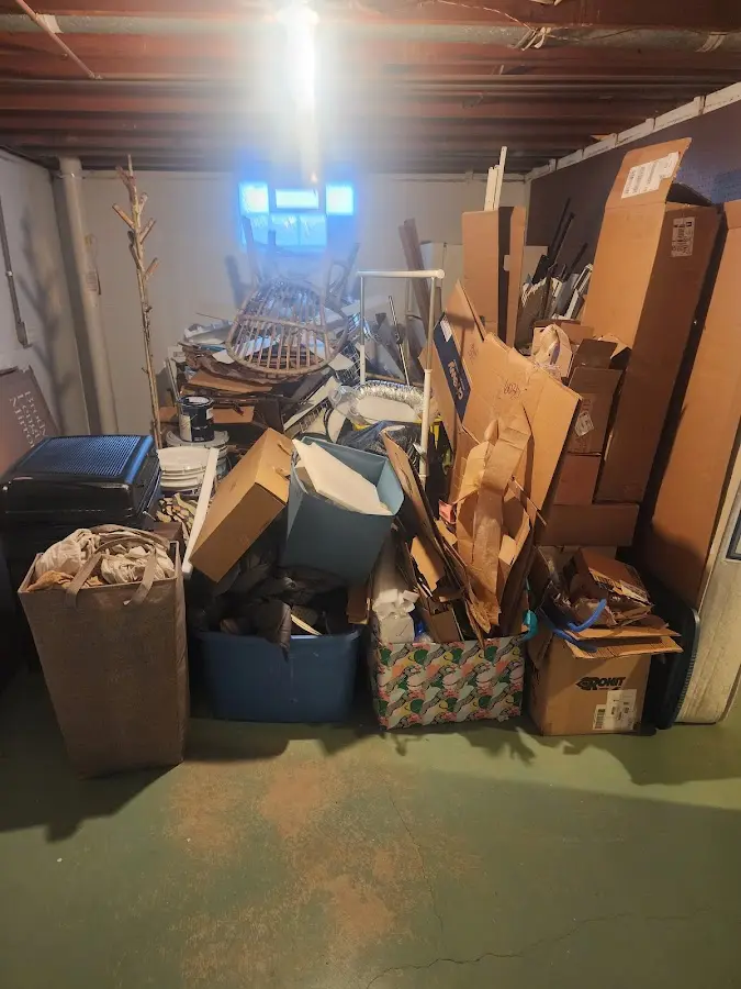 Roll-off dumpster container at job site for Construction Dumpster Rental in New Philadelphia